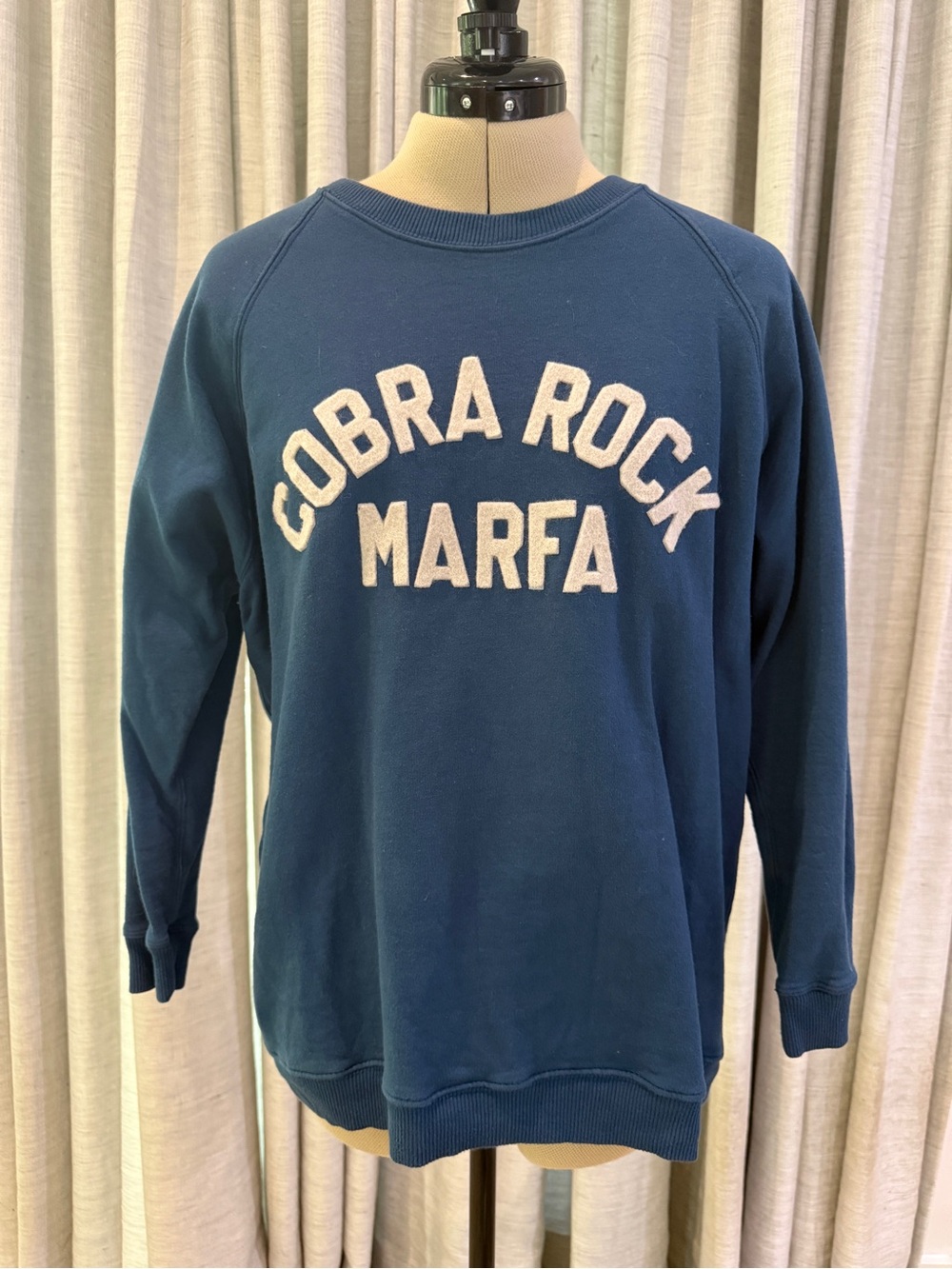 Men’s Navy Blue Cotton Sweatshirt - XL